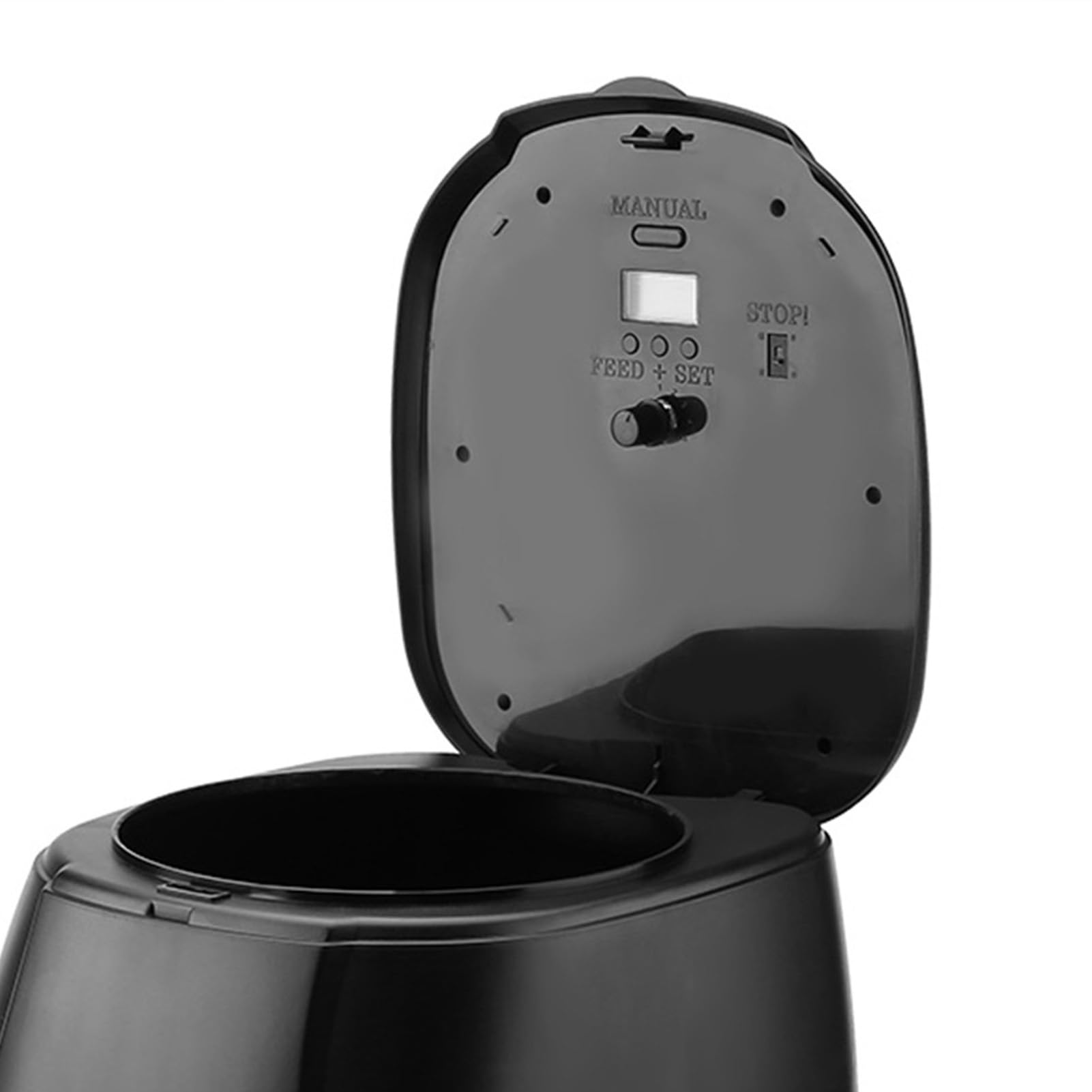 Naroote Mangiatoia Automatica per Pesci da Esterno, Timer da 10 Litri di Grande Capacità per Pesci da Laghetto e Acquario, Dispenser di Alimentazione Multi-Gear Intelligente
