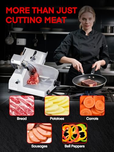 Electric Deli Meat Slicer