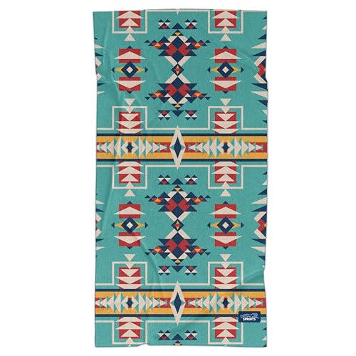 Image of Sprints Athletic Running Towel, Full-Sized, Car Seat Cover - Performance Microfiber (Bohemian Nomad Noises)