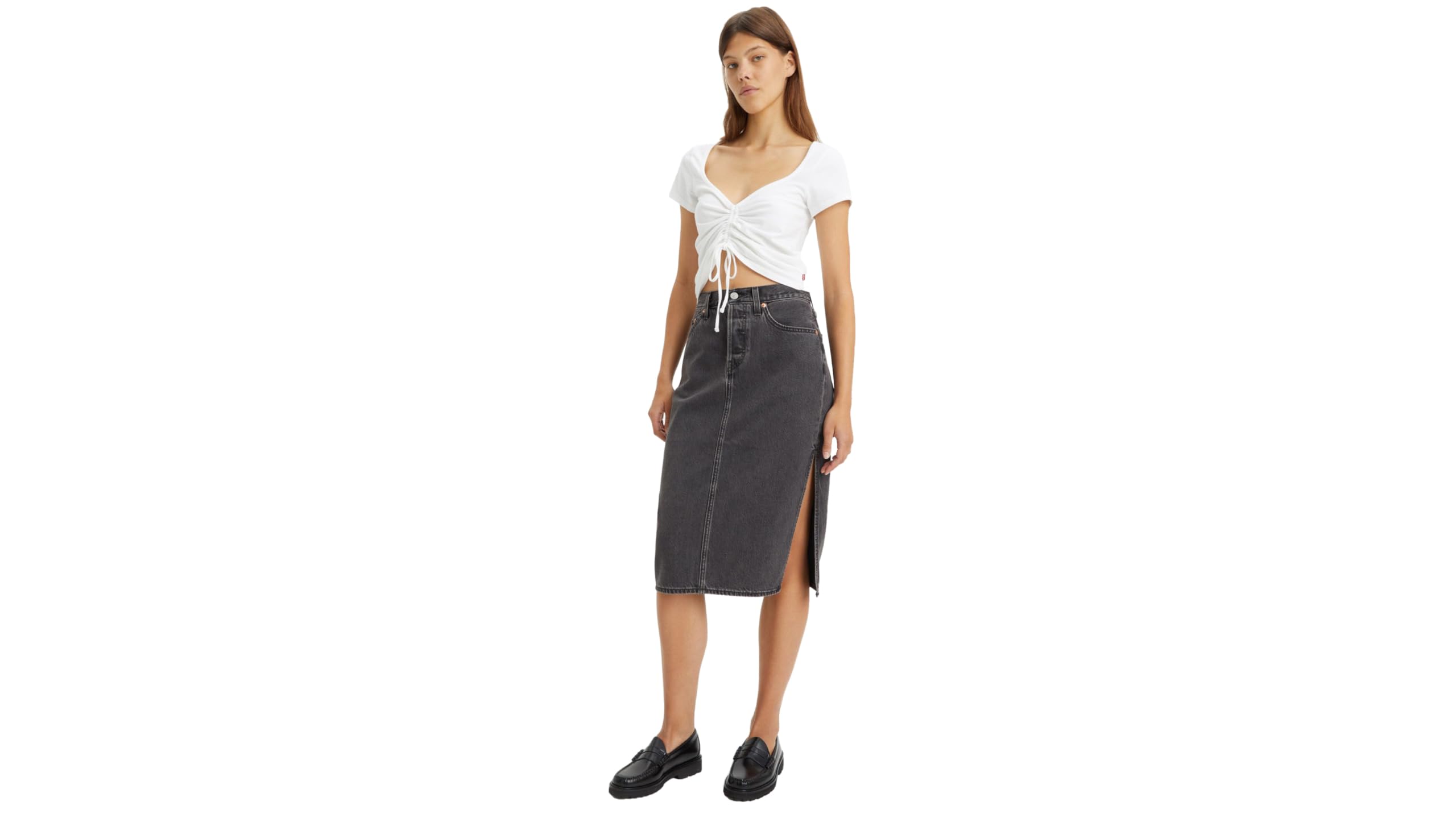Side Slit Etek Kadın