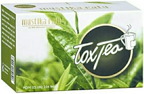Mustika Ratu Tox Tea 3 Box X 15 Teabags = 45 Teabags