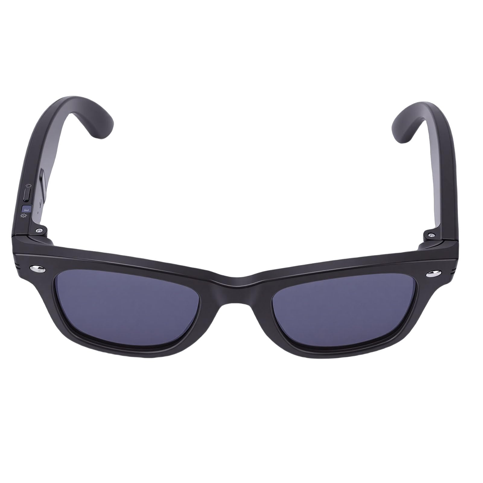 Jectse Lunettes Intelligentes, Bluetooth 5.3 Traduction en Temps Réel Plus de 100 Langues Prise en Charge AI ChatGPT 4.0, avec Commandes Tactiles pour Les Appels Musicaux et la Lecture