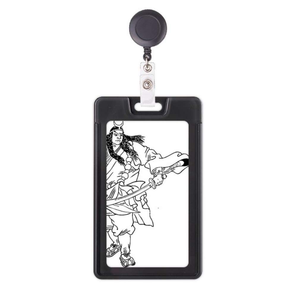 Porte badge rétractable Wusong Masterpiece étui carte identification - 5