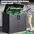 YITAHOME Light Gray Resin Tool Shed, 36 Cu Ft Waterproof Outdoor Horizontal Storage, Weather-Resistant Utility Shed with Air Vent for Trash and Lockable Doors, Garden Tools
