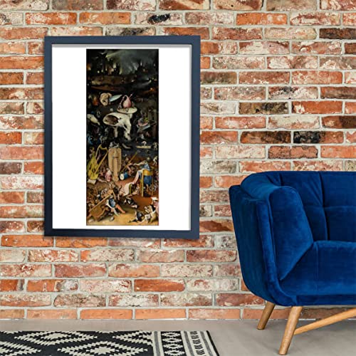 Affiche Hieronymus Bosch Hell habiller un mur vide - 2