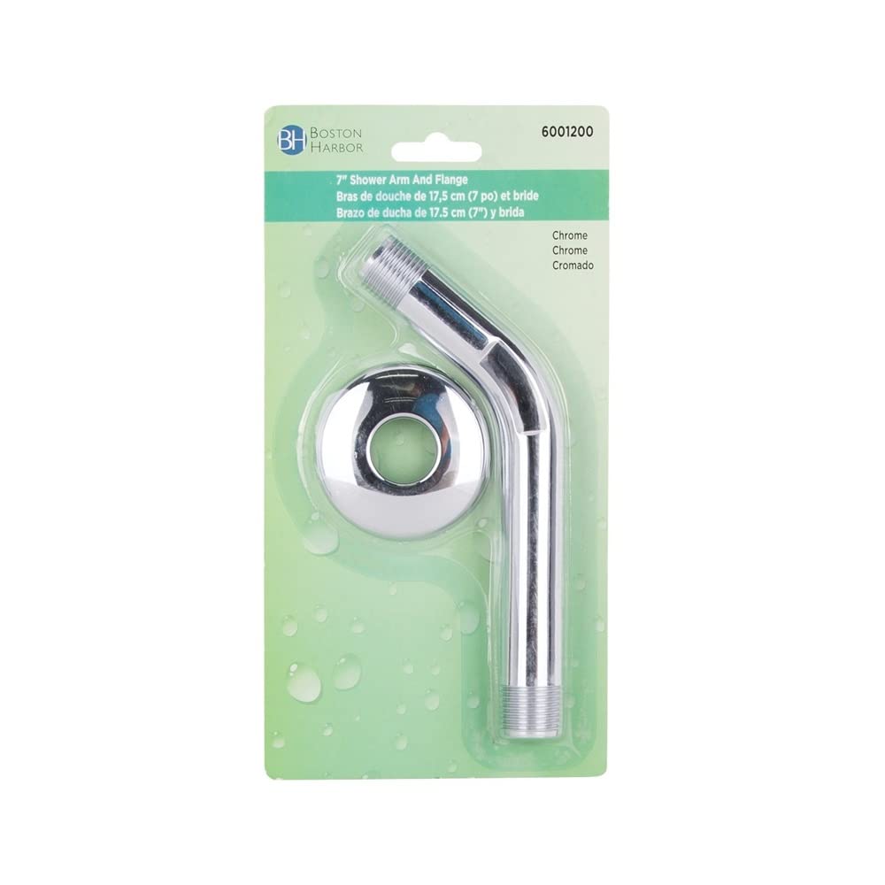 Bras de douche de prestige Mintcraft B1140cp finition chrome miroir 1/2 pouce