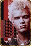 billy idol vintage poster Retro tin Sign Wall Art Decor Metal Sign Decoration Sign 8x12 inch