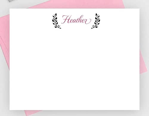 Stationery Personalized stationery set, personalized note cards, personalized gift, Set
