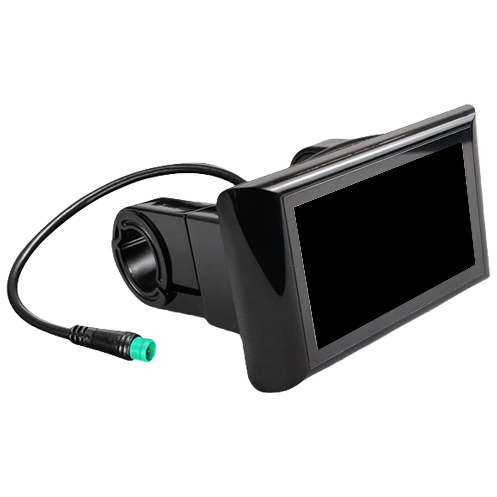 Wielofunkcyjne mierniki prędkości LCD uniwersalne rower elektryczny wyświetlacz LCD ulepszający jazdę na rowerze w czasie rzeczywistym kolarstwo monitor danych