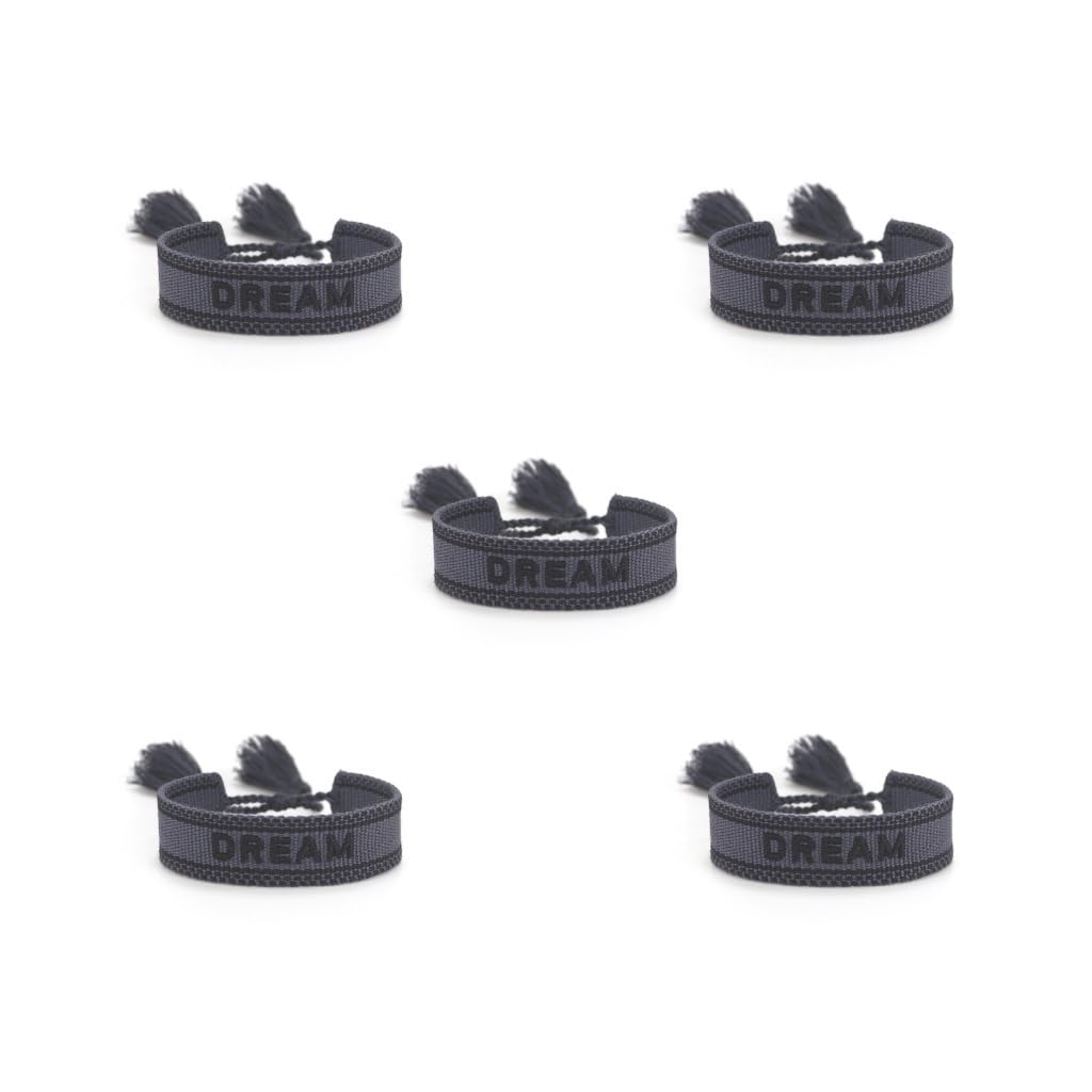 Bracciali in corda regolabile con nappe intrecciate per dichiarazione di moda chic blocco manuale bordo poliestere braccialetto intrecciato a mano kaki amore