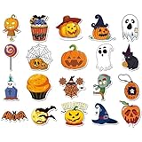 Vuogli ハロウィン冷蔵庫マグネット クモ カボチャ コウモリ 幽霊 冷蔵庫マグネット キッチン 車 ドア 学校 ハロウィン装飾 ギフト