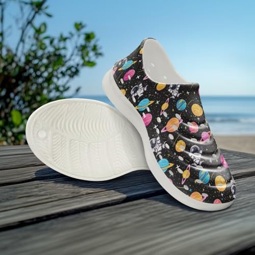 Boys and Girls Cartoon Print Garden Clogs Slip on Sandals Water Shoes for Beach2