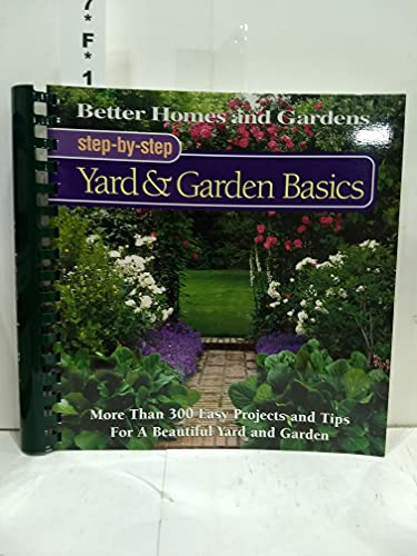 Yard & Garden Basics (Better Homes and Gardens(... 0696212889 Book Cover