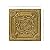 A la Maison Ceilings R126 Bijout Bee Foam Glue-up Ceiling Tile (21.6 sq. ft./Case), Pack of 8, Antique Gold