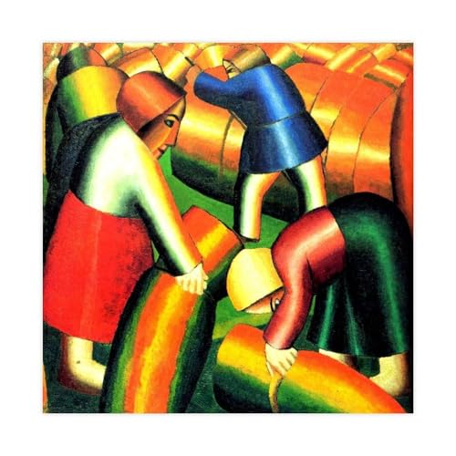 Toile Kazimir Malevitch ideale pour creer une atmosphere artistique inspiree dans votre bureau