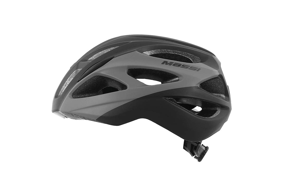 Massi Pro Caso para Bicicleta, Deportes y Aire Libre, M, Negro/Gris
