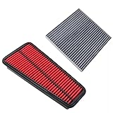 CA9683 Engine Air Filter and CF10374 Cabin Air Filter kit Compatible for 2005-2015 Toyota Tacoma