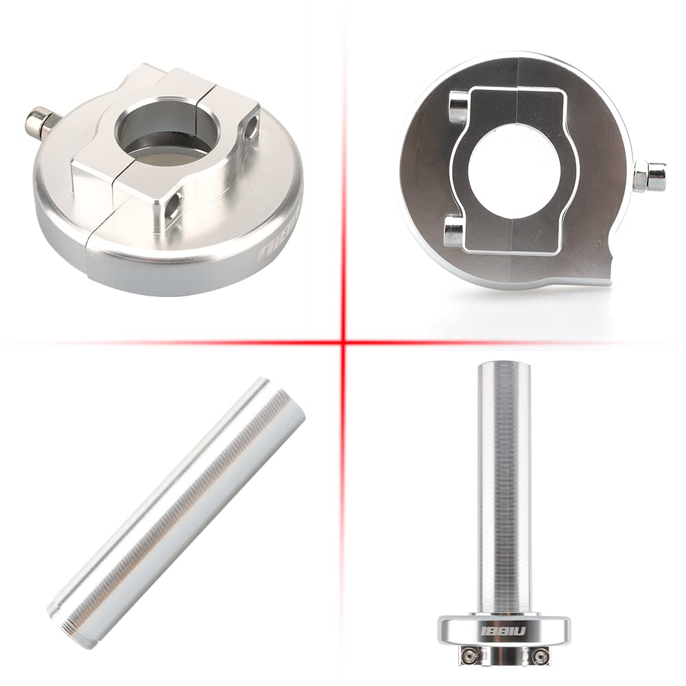 NIBBI 7/8 CNC Throttle Handlebar Accelerator For YAMAHA Motorcycle GY6 Scooter - Foto 4