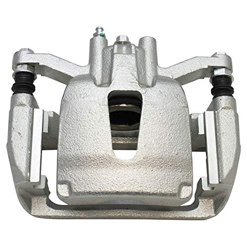 Image of TRQ Rear Left Brake Caliper w /Bracket Drivers Side