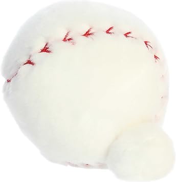Aurora Adorable Palm PalsTM Slugger BaseballTM Stuffed Animal - Pocket-Sized Play - Collectable Fun - White 5 Inches