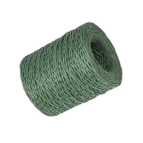 jojofuny Floral Wire Bind 210m Green Wire for Wreaths Waterproof for Craft Party Decorations