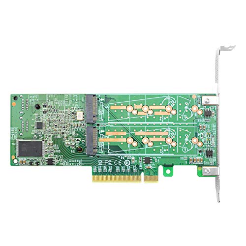 Generic 8-Port PCIe 2.0 x8 to M.2 SATA 3.0 RAID Controller Adapter Card