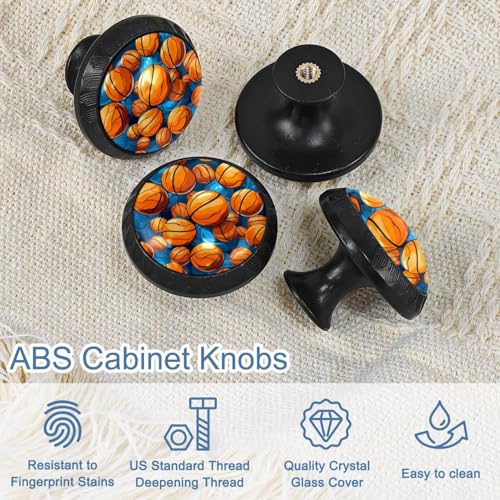 Boutons de cuisine basket-ball durables pour customiser un tiroir de commode