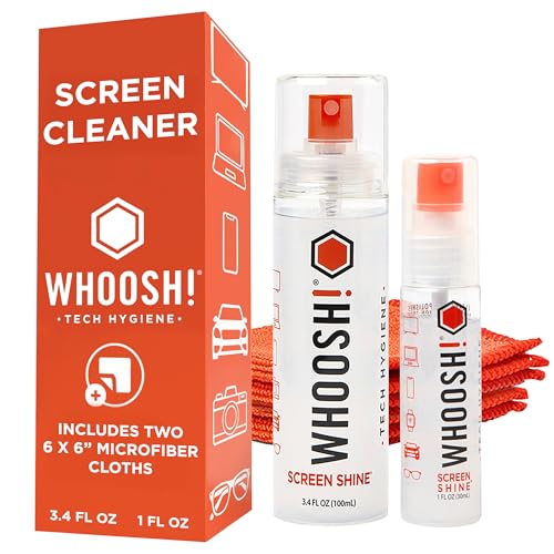 WHOOSH! Duo XL Nettoyant d’écran 30ml & 100ml pour...