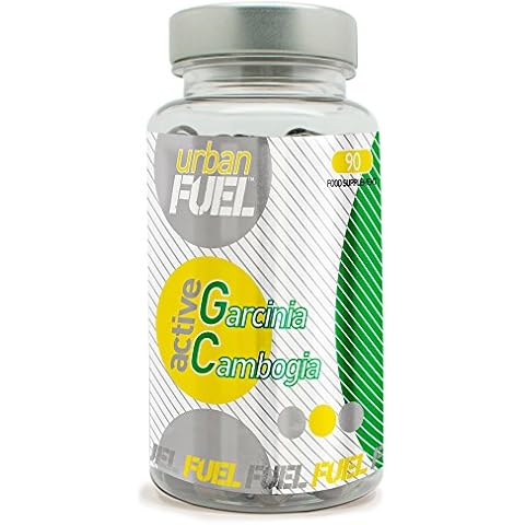 Urban Fuel Active Garcinia Cambogia 1000mg Per Serving | Maximum Strength Natural Food Supplement - 90 Capsules Cover