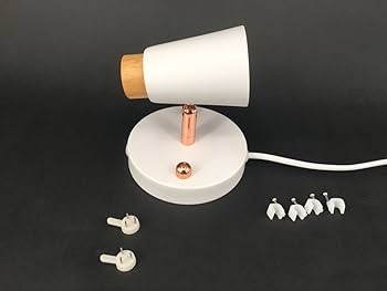 モダンな LED 壁取り付け用燭台、角度調節可能、USB 充電式