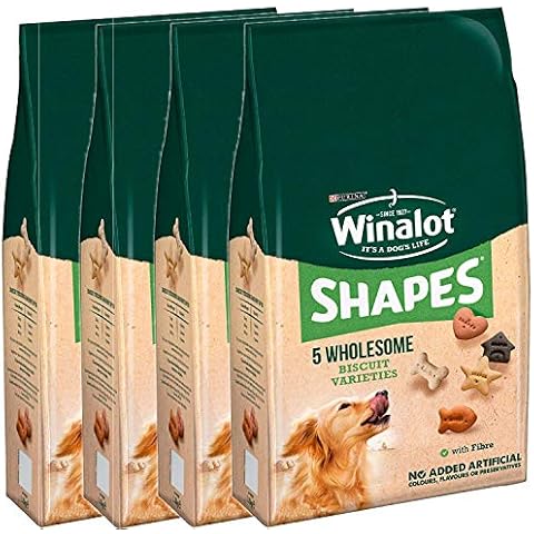 Winalot Shapes Biscuits Adult Dog Treats 4 x 1.8Kg Cover