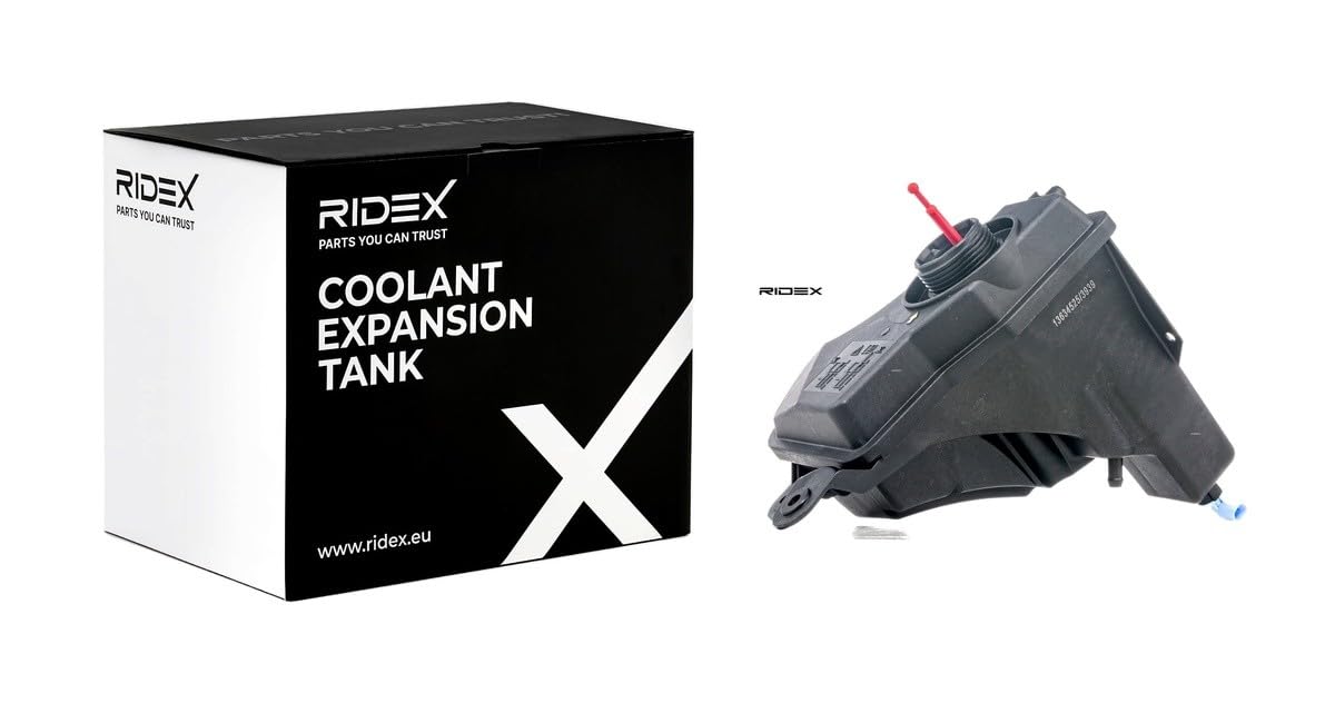 RIDEX 397E0055 Serbatoio compensazione refrigerante con sensore senza tappo di chiusura Compatibilità con BMW 3 Sedan E90