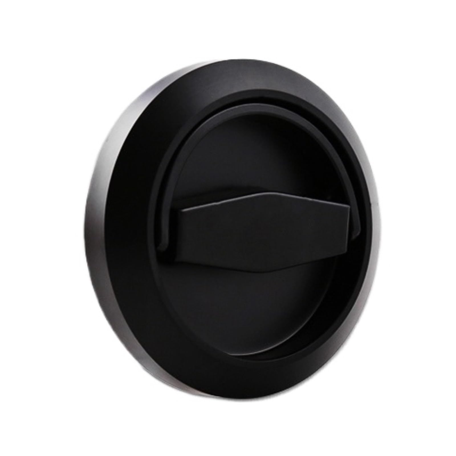 Round Recessed Door Lock Stainless Steel Recessed Invisible Door Handle