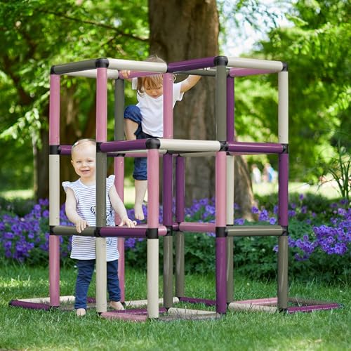 Quadro Kletterpyramide Home – modulares Klettergerüst für Kinder, 237...