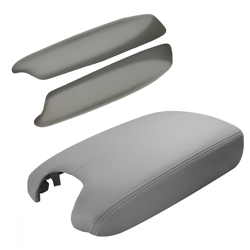 A ABIGAIL 2008 2009 2010 2011 2012 Accord Sedan Center Console Armrest Cover & Front Door Panels Armrest (Gray)