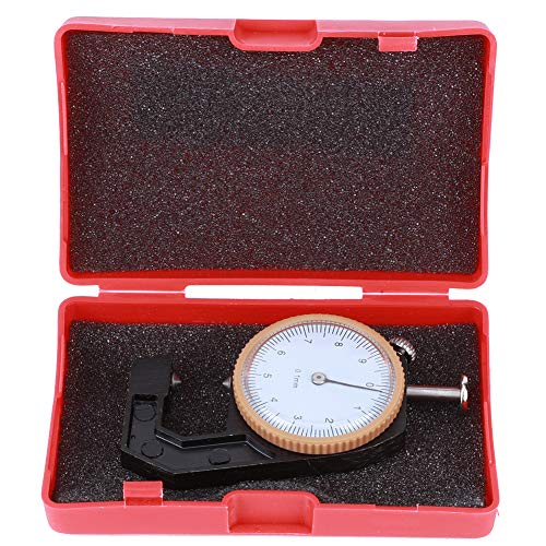 Thickness Gauge, Aluminum Alloy Thickness Measurement Tool, Wear Resist Leather Board Measuring Tool, Leather Thickness Ruler
