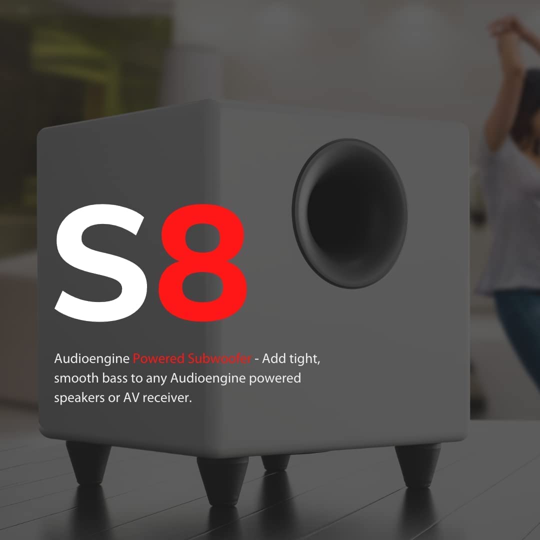 オーディオエンジン audioengine サブウーファー S8 audioengine｜S8 パワードサブウーファー