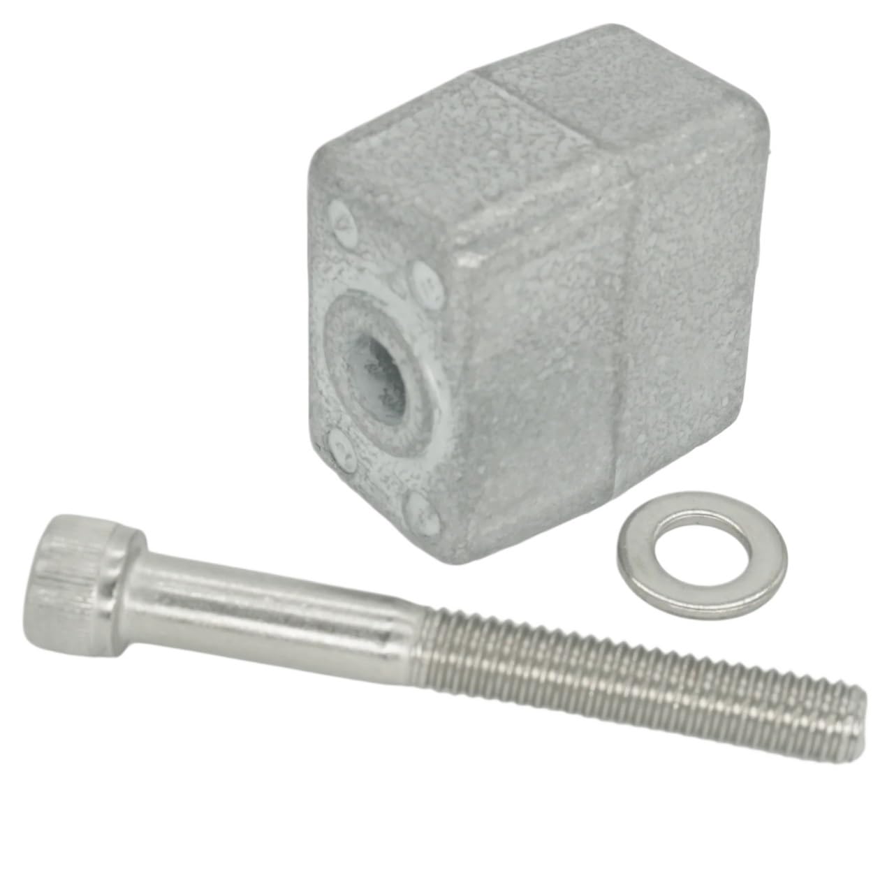 0393023 Anodo di zinco per motore per barca con bullone per Cobra per fuoribordo Johnson Evinrude BRP 3-235 HP 0436745 393023