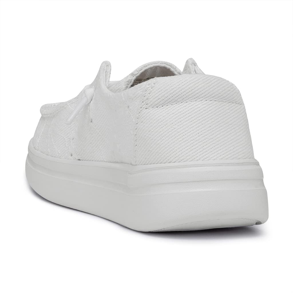 Hey Dude Wendy Youth Rise Eyelet, Scarpe Slip-On per Bambine e Ragazze