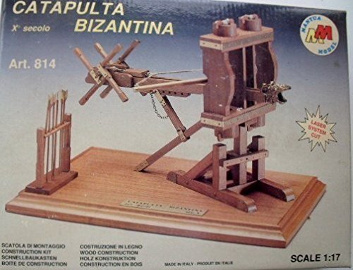 MantuaCatapula Bizantina (Byzantine Catapult) - 1/17 Scale Model Wood Kit from