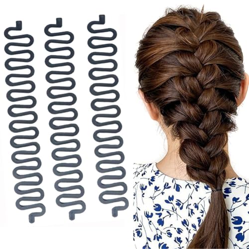 6PCS Hair Braiding Tool Hair Styling Accessories Kit Womens Hair ...