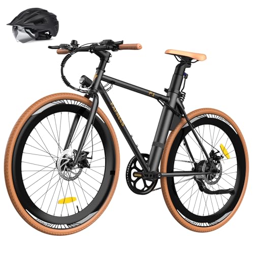 Fafrees F1 [Oficial] Bicicleta de carretera eléctrica para hombre 700 C x 38 C, bicicleta eléctrica de 25 km/h 250 W, con batería de 36 V 8,7 Ah, bicicletas eléctricas de 40 N.m de velocidad única,