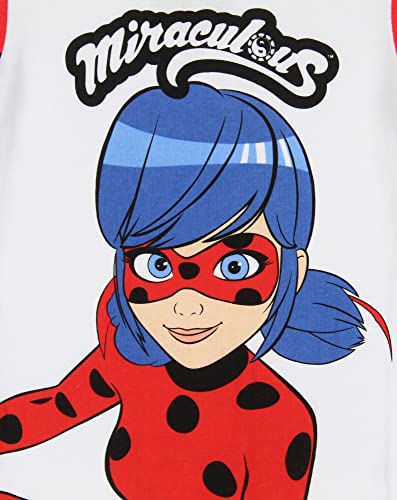 INTIMO Miraculous: Tales of Ladybug & Cat Noir Girls' Tight Fit Character Cartoon Sleep Pajama Set3
