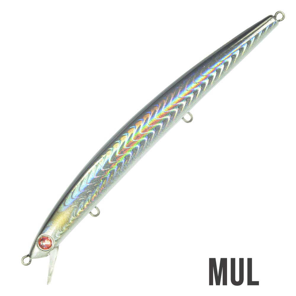 Leurre Seaspin Mommotti 180 Lip SS – Jerk Minnow 18cm, 28g, Palet PCB, Plongeant 50-70cm, Pour Pêche En Mer