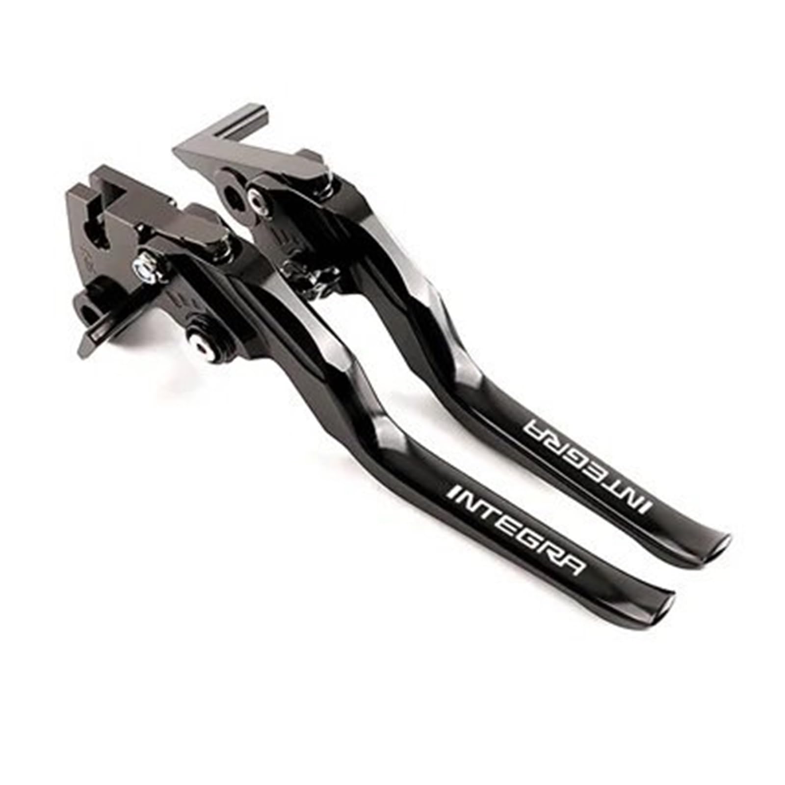 CNC For Integra 700 750 DCT Motorcycle Adjustable Brake Clutch Levers Brake Levers Short Brake Clutch Levers Handle(Long Black)