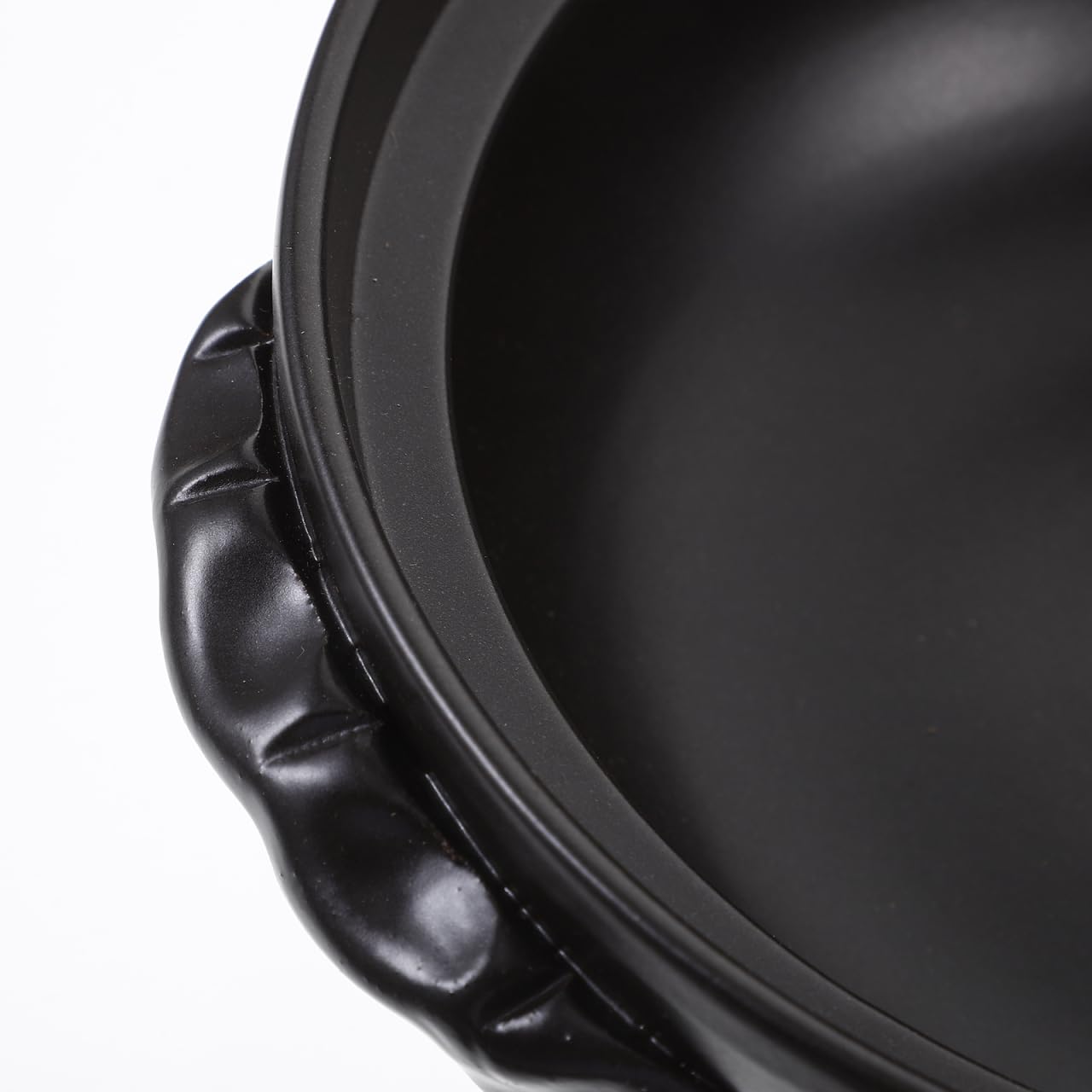 tegame terracotta di coperchio pentola，900ml Ceramica Stufato，Pentola Forno di Terracotta Antiaderente Zuppa di di Casseruola Olandese