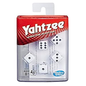 Hasbro Gaming Yahtzee Dice Game | Fast-Playing Board Games for Families | Strategy Games for Kids & Adults | Christmas Stocking Stuffers | 2+ Players | Ages 8+