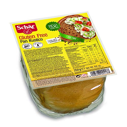 Pan Rustico Sin Gluten Schar 250 Gramos