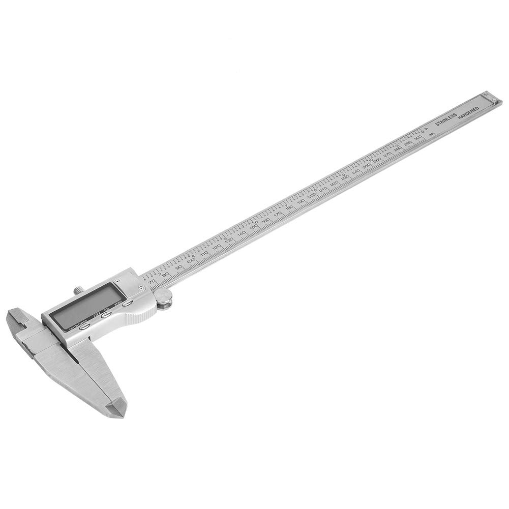 Calibre Digital 300mm Pie de Rey Digital Calibrador Digital Profesional Electrónico Vernier Caliper de Acero Inoxidable