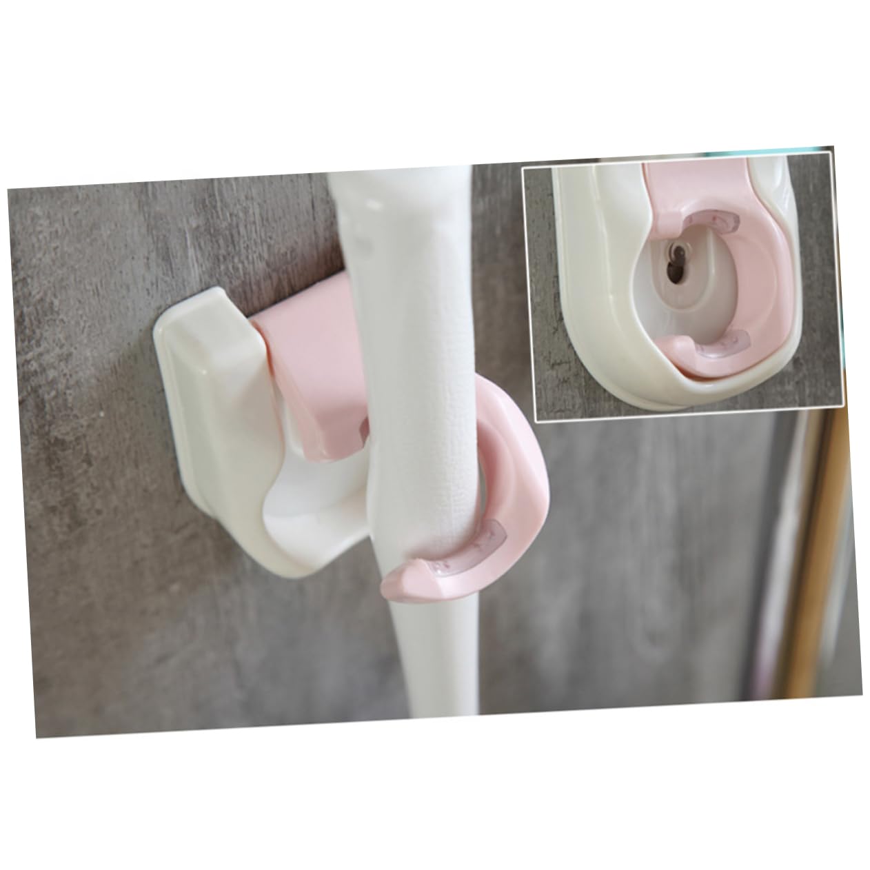 Porta AsciugamaniPezzi Gancio per Scopa e Scopa Ganci Impermeabili Organizzazione Domestica Ganci Facili da Rimuovere Livella per Trapano Attacco a Bolla Tappi Porta Sapone magnetici Porta a